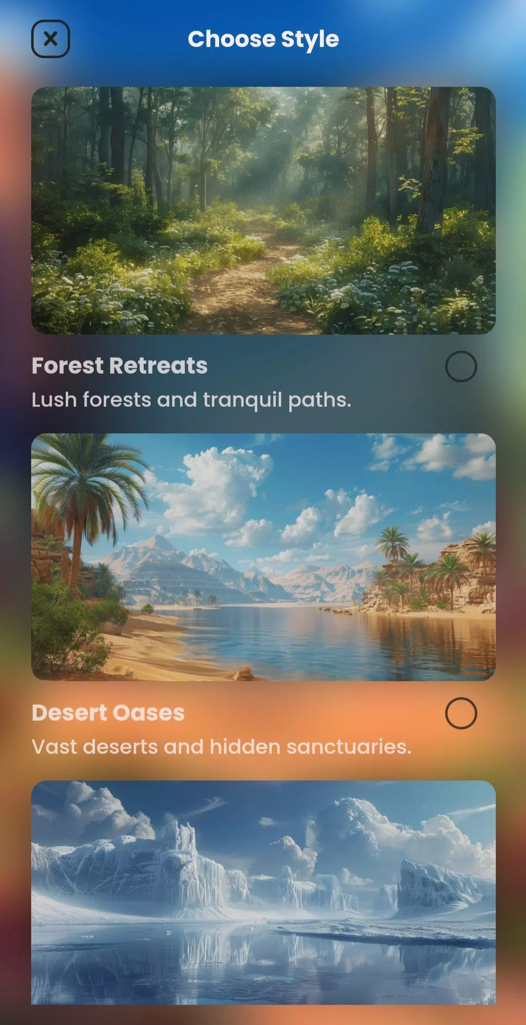 AI Landscape Generator App應用截圖第4張