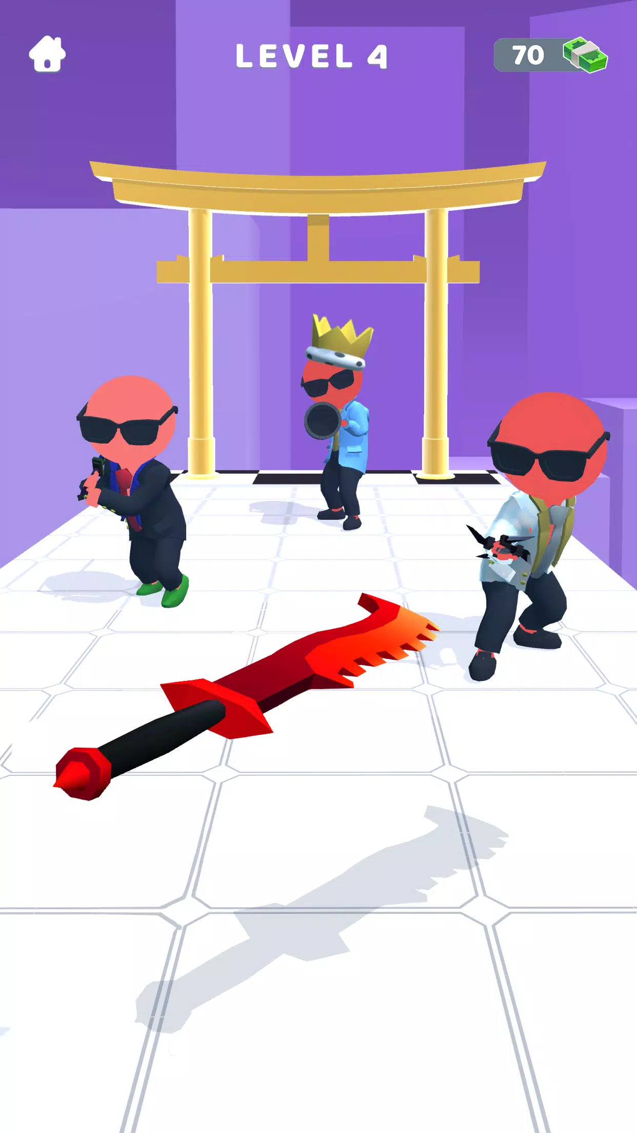 Sword Play! Ninja Slice Runner Zrzut ekranu 4
