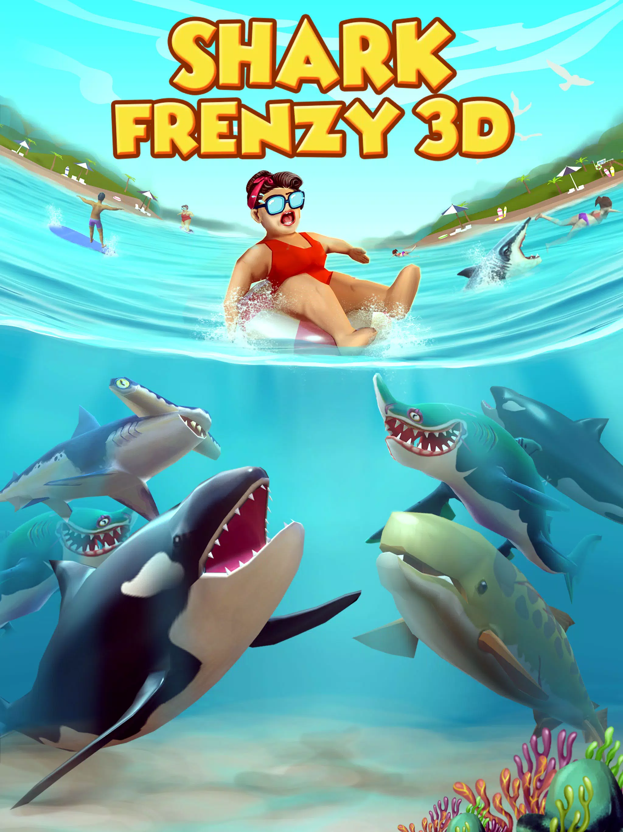 Shark Frenzy 3D Screenshot 1