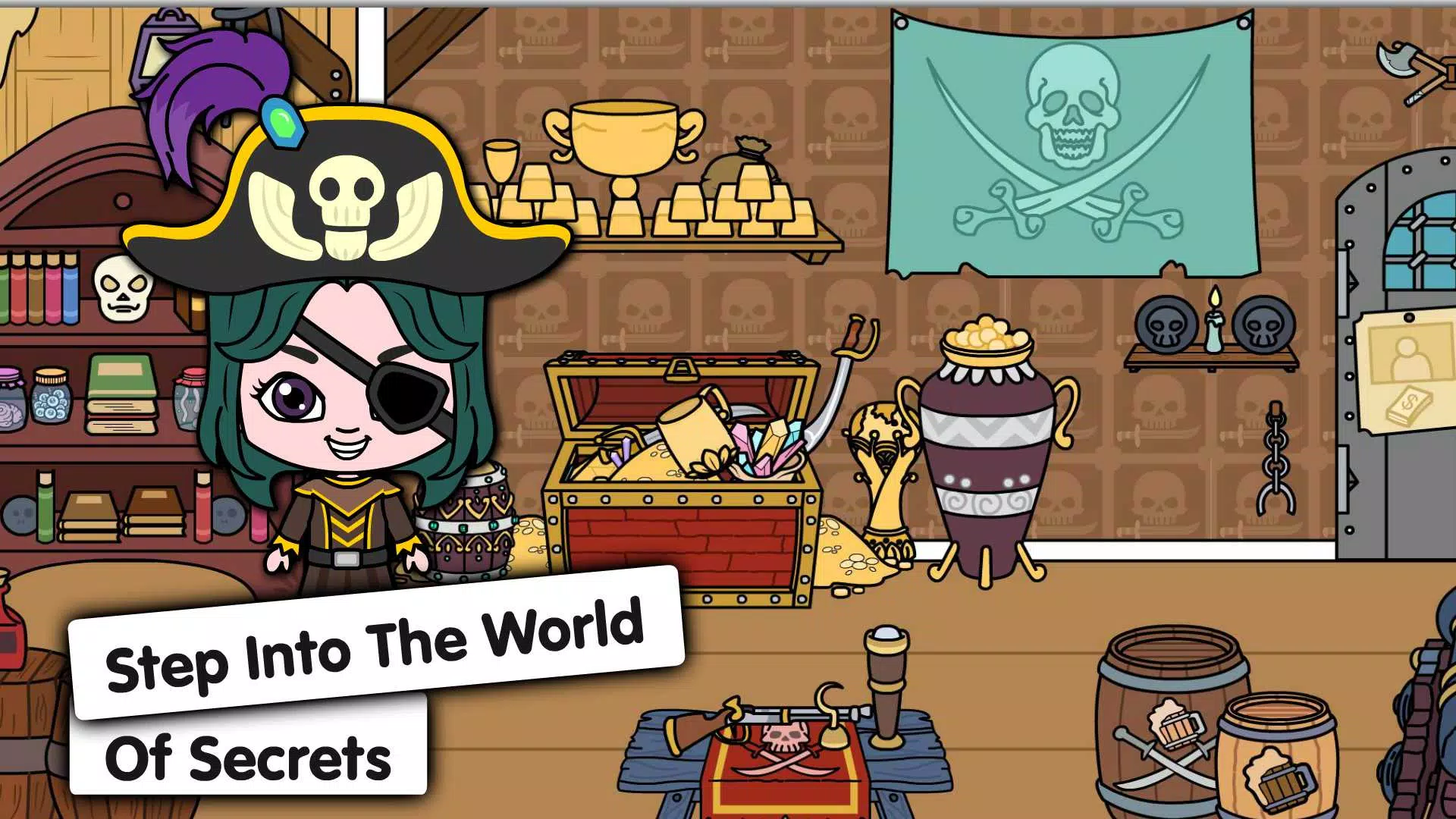 My Pirate Town: Treasure Games スクリーンショット 4