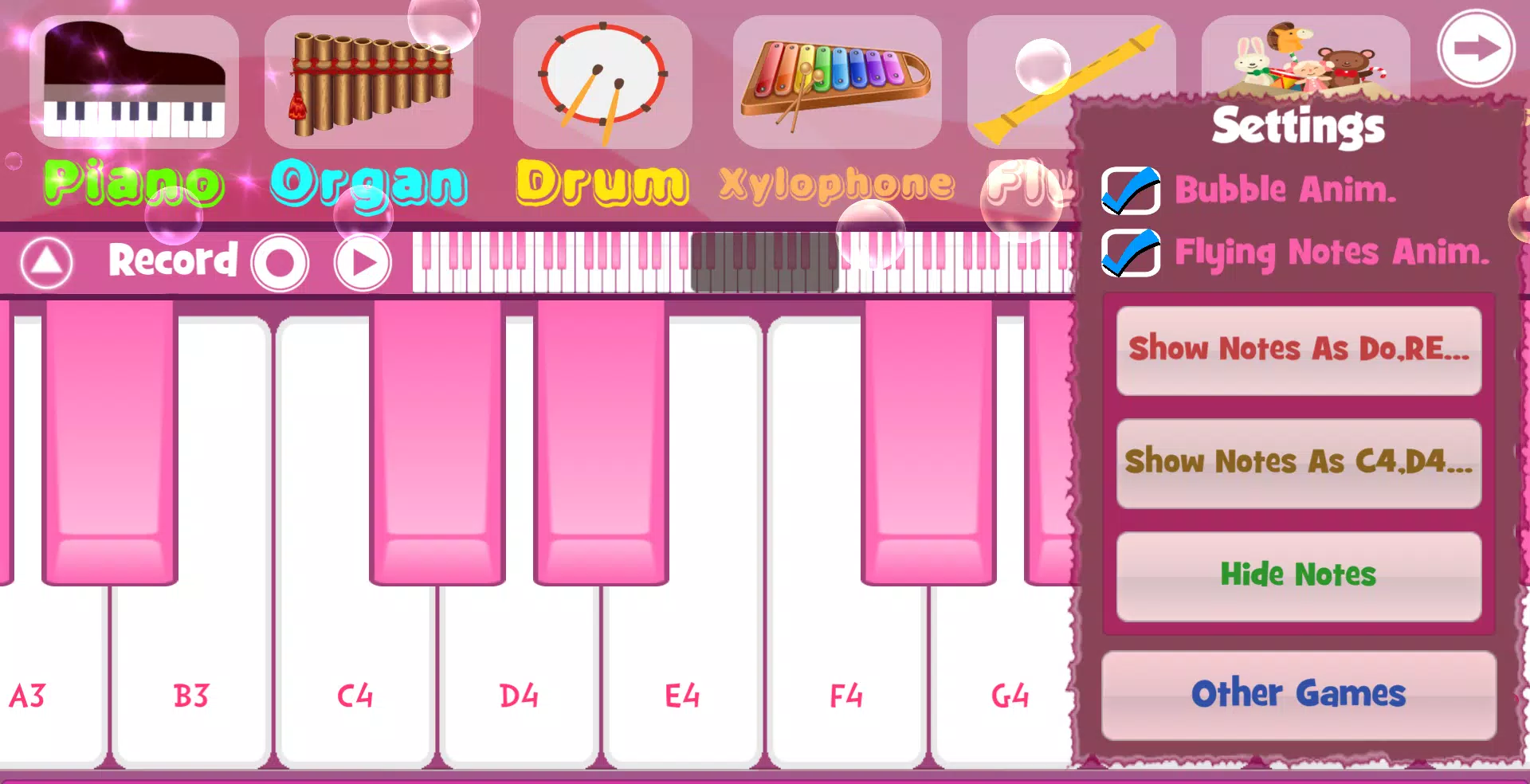 Pink Piano स्क्रीनशॉट 4