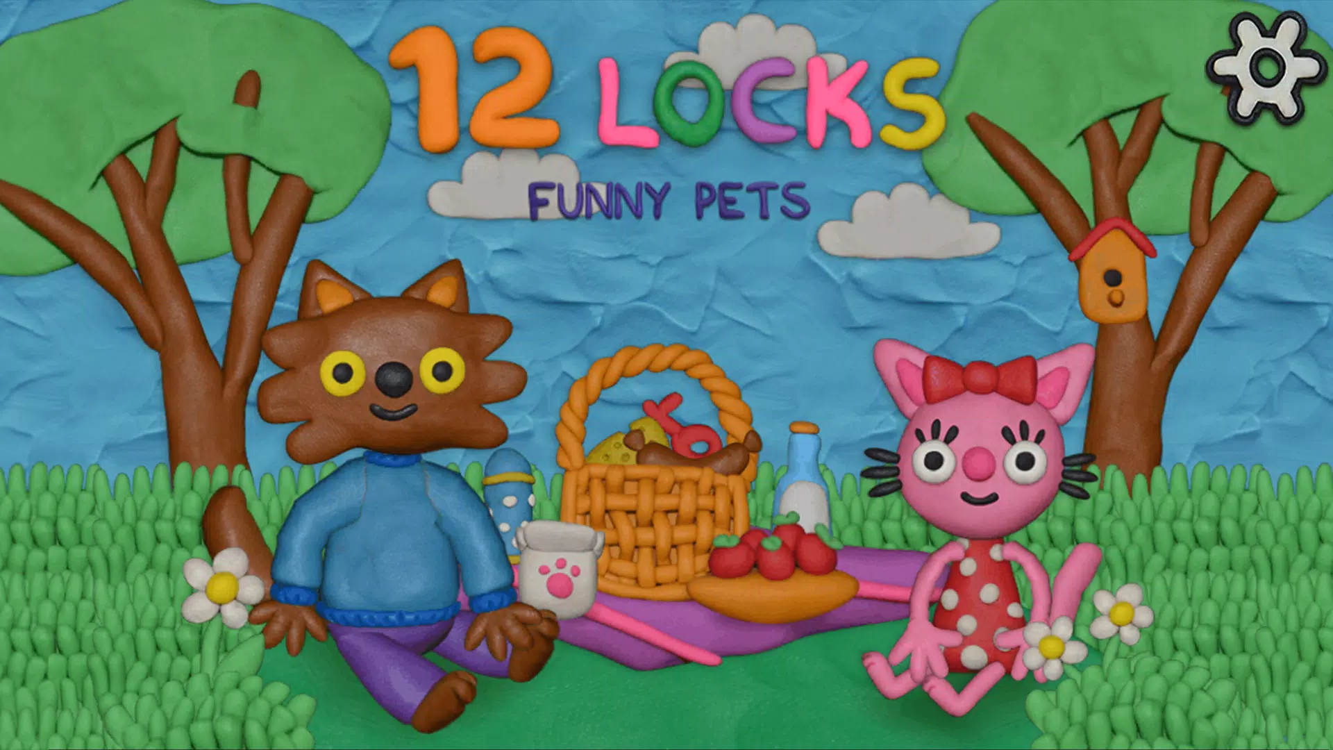 12 Locks Funny Pets應用截圖第1張