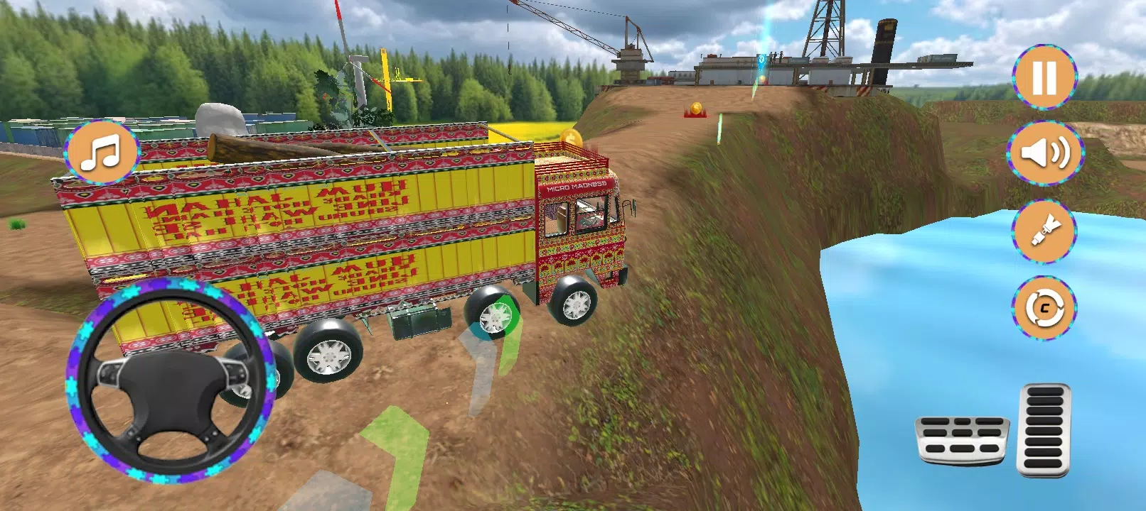 Hill Truck Simulator Games 3d Capture d'écran 2