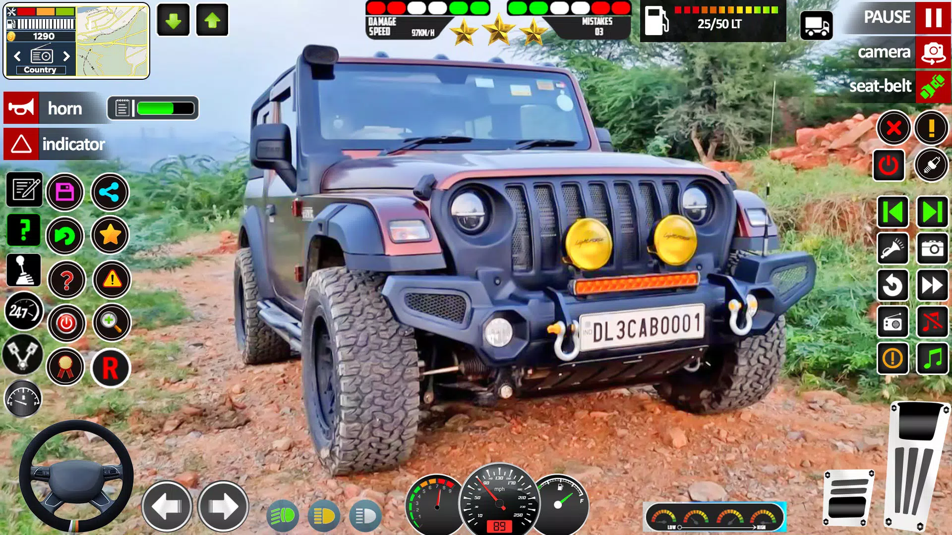 Offroad Jeep Game Simulator 3d Screenshot 2