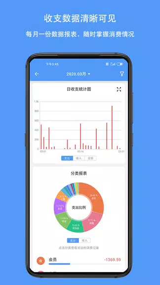 QianJi - Finance, Budgets Screenshot 2