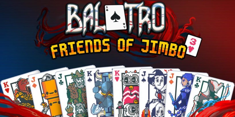 Jimbo's Friends がアップデートで 8 つのフランチャイズで騒乱を解き放つ