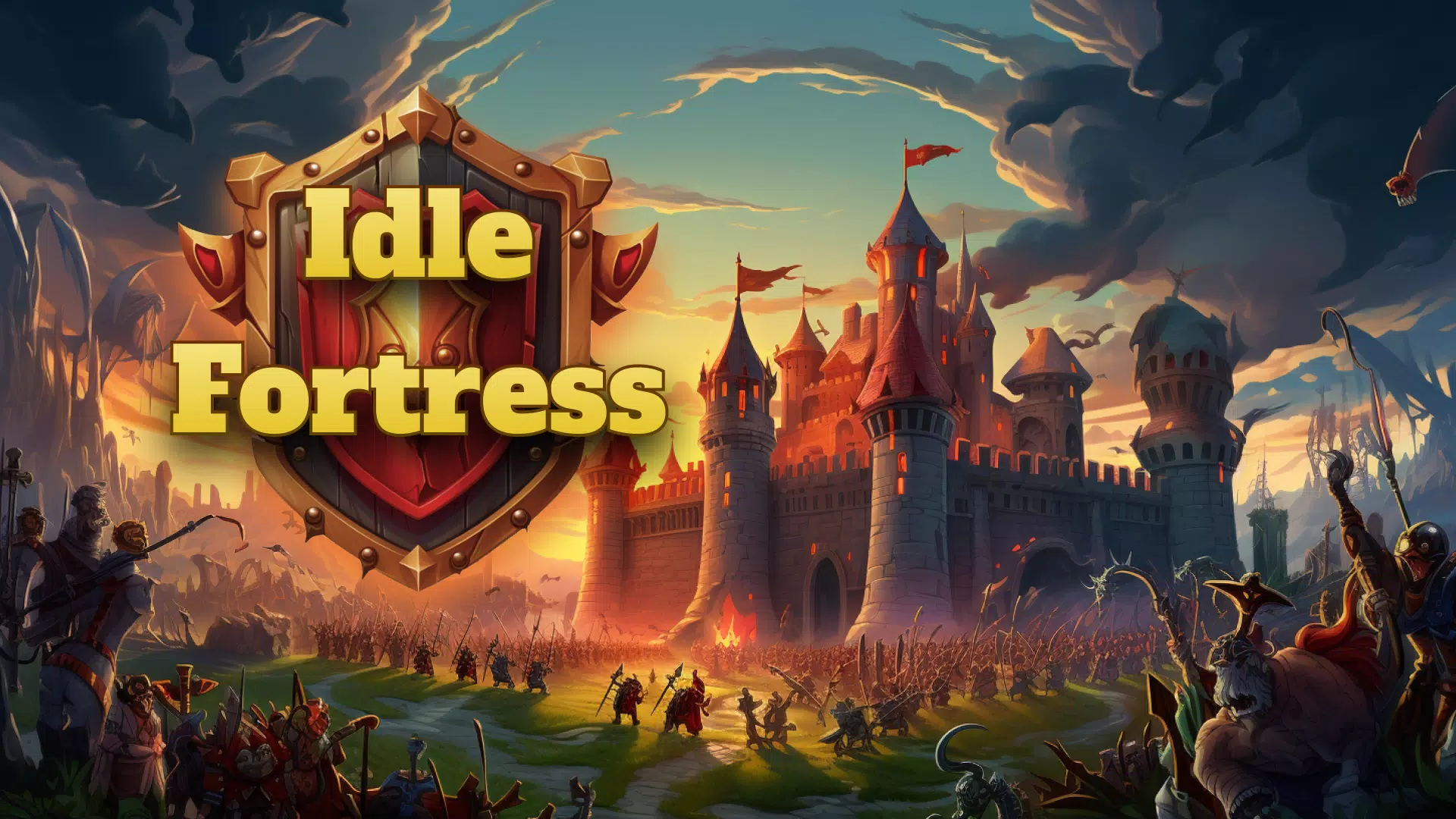 Idle Fortress: Tower Defence Schermafbeelding 4