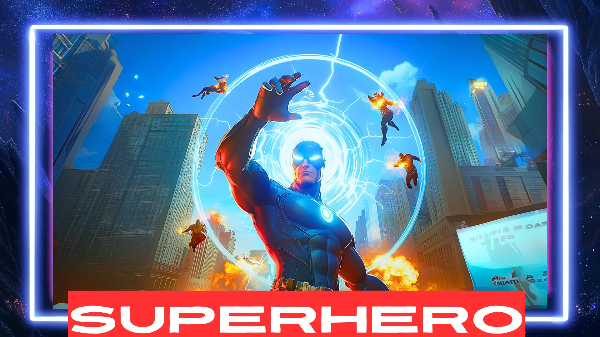 Psychic Hero: a superhero game Captura de tela 1