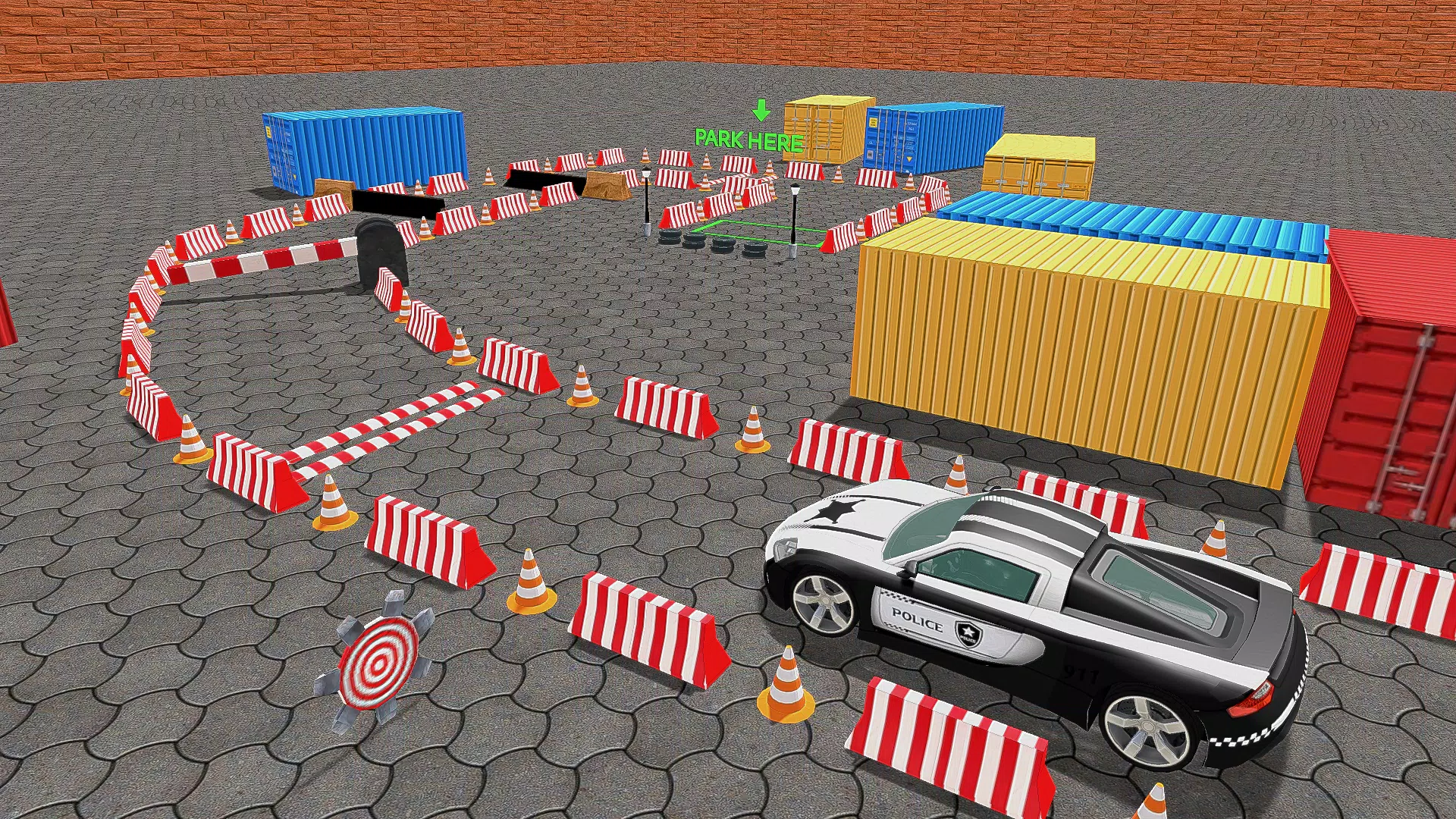 Schermata Police Car Parking Car Game 3D 2