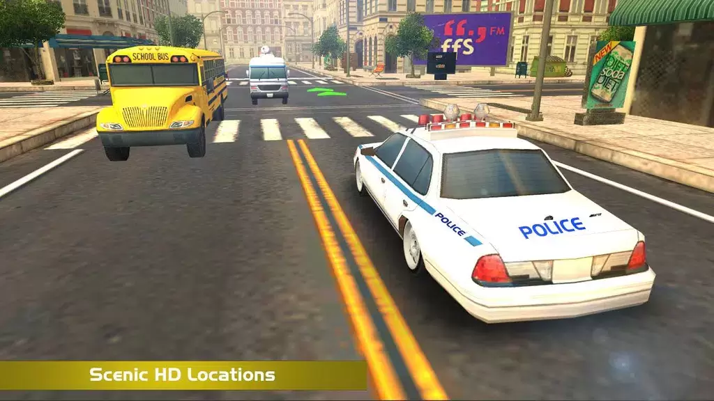 Police Car Sim Tangkapan skrin 4