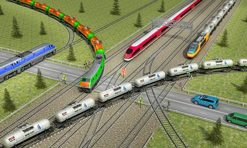 Indian Train City Pro Driving Ảnh chụp màn hình 1