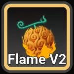Buah Flame V2 dari Anime Fruit