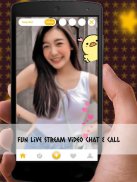 Twinkle Live - Fun Live Stream Video Chat & Call Ekran Görüntüsü 1