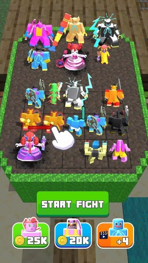 Craft Merge Battle Fight Screenshot 3