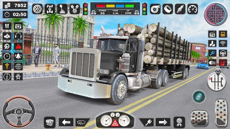 Truck Driving School Games Pro Ekran Görüntüsü 3