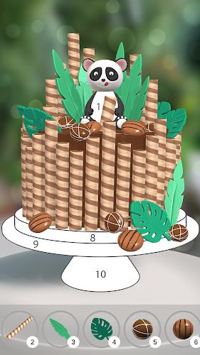 Cake Coloring 3D স্ক্রিনশট 3