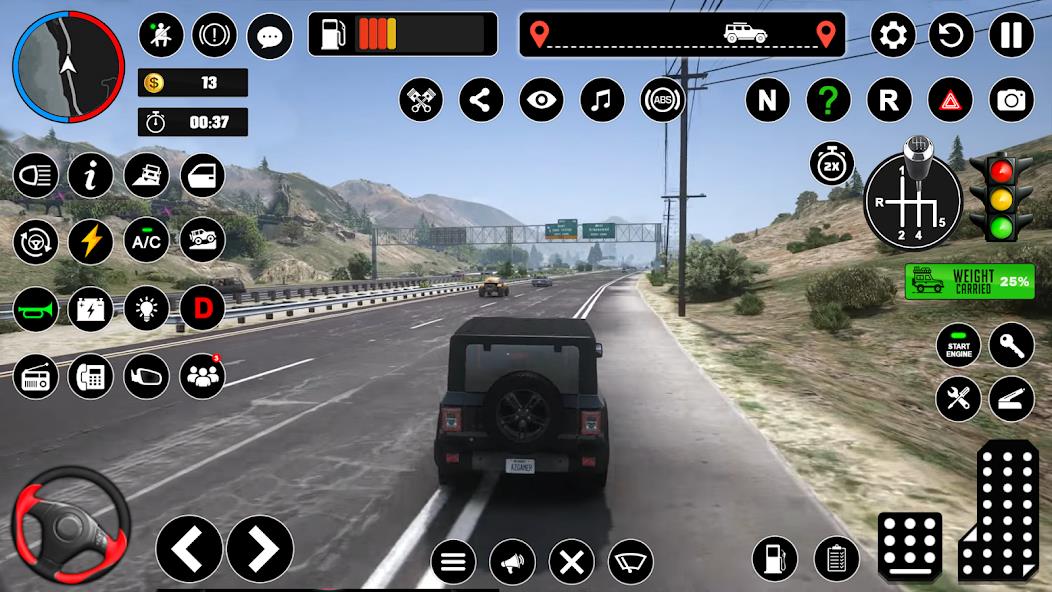 Offroad Jeep Driving & Parking Mod Screenshot 1