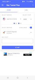 Rez Tunnel Lite VPN スクリーンショット 2