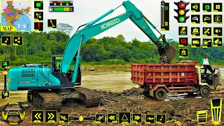 Road Construction Jcb games 3D Tangkapan skrin 2