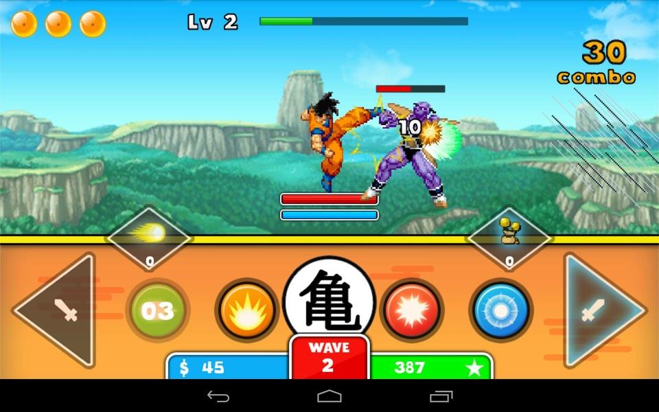 Goku Saiyan Warrior Скриншот 4