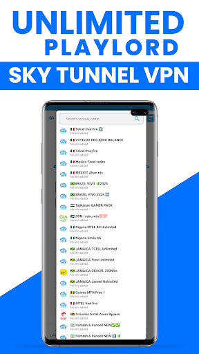 Sky Tunnel VPN Capture d'écran 3