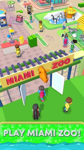 Animal Zoo Manager Simulator Captura de pantalla 1