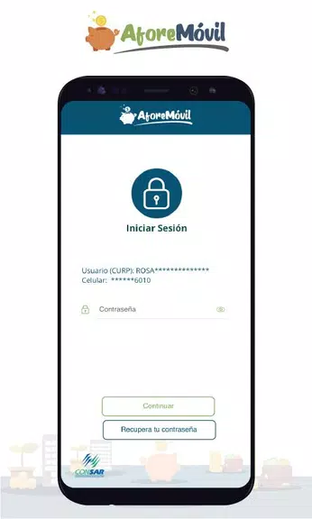 AforeMóvil Schermafbeelding 1