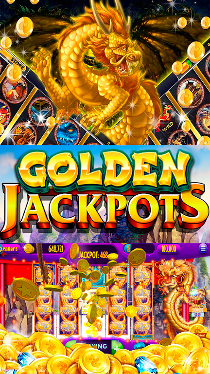 Dragon’s Gold Flames Vegas Casino Slots Zrzut ekranu 2
