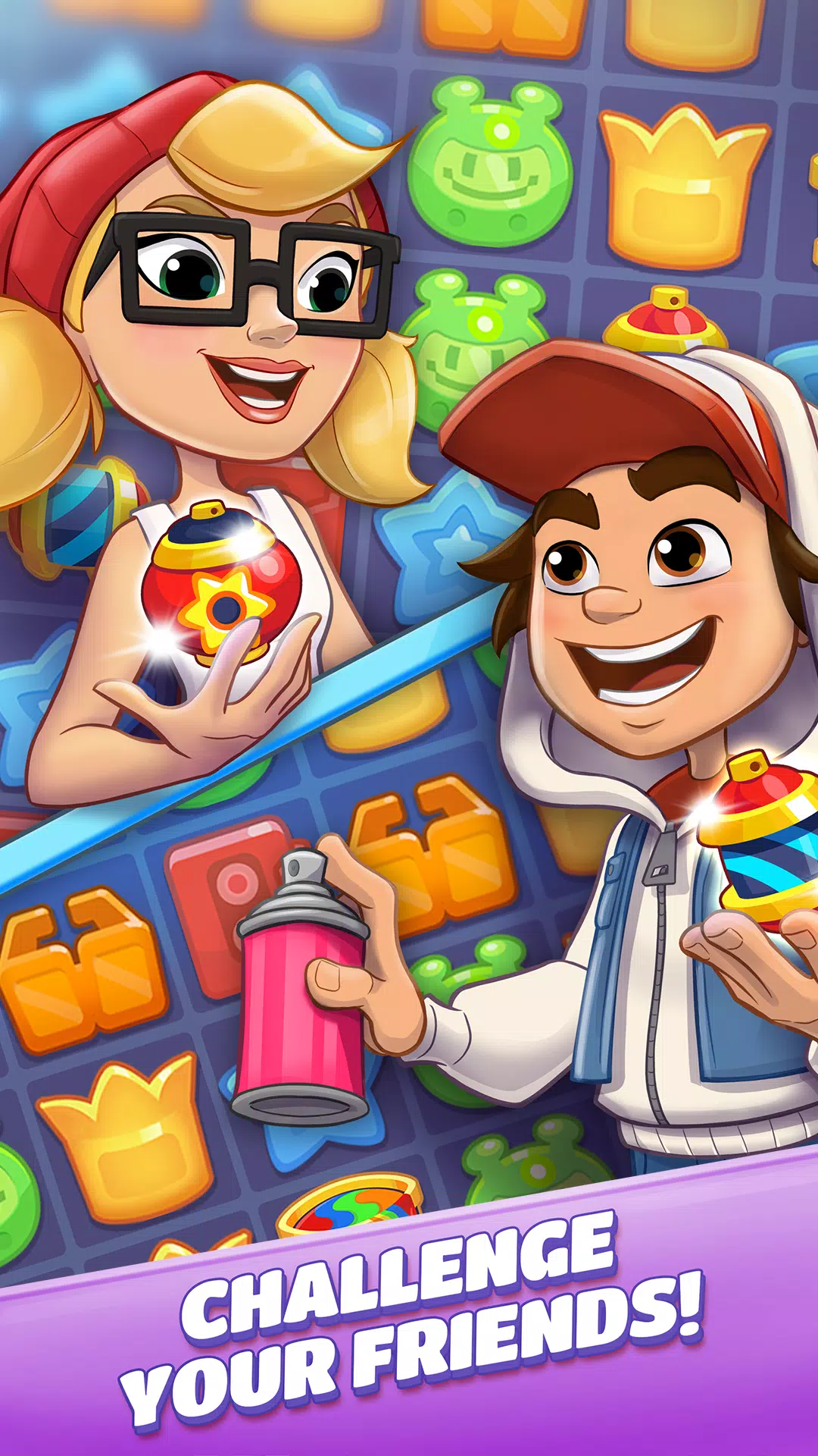 Subway Surfers Match Captura de pantalla 4