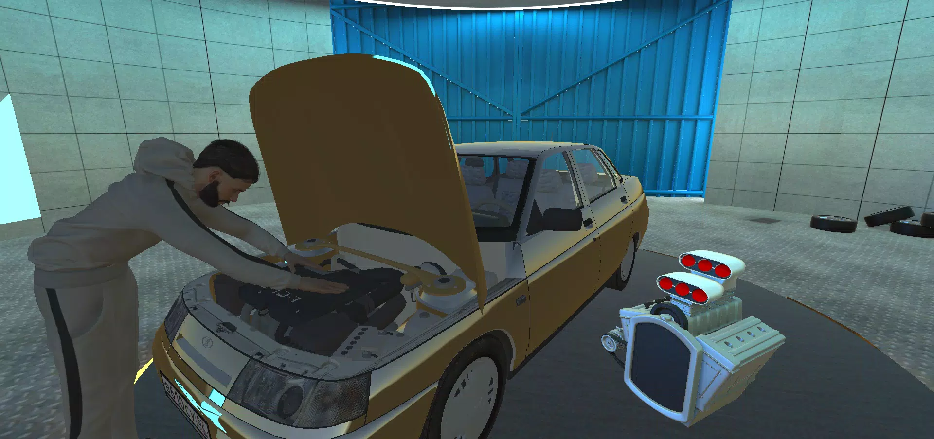 Schermata Sensitive Car Racing 1