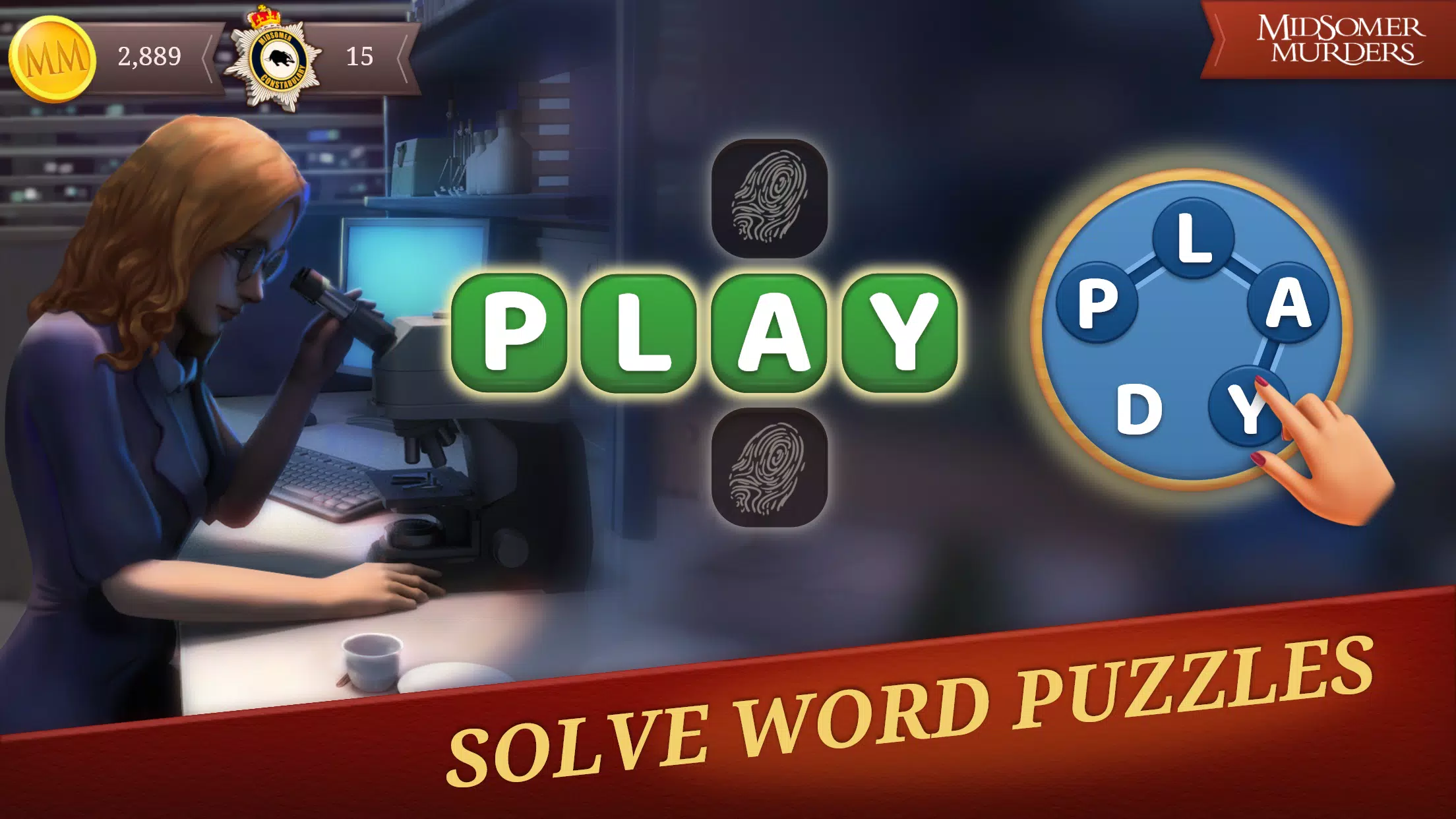 Midsomer Murders: Word Puzzles स्क्रीनशॉट 2