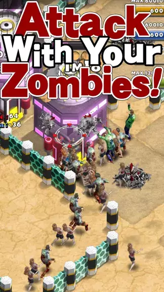 UNDEAD FACTORY -  Zombie game. Zrzut ekranu 4