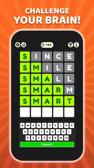 W Challenge - Daily Word Game Screenshot 2