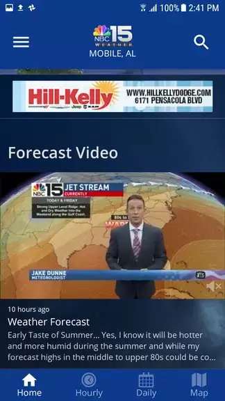 NBC 15 WPMI Weather ภาพหน้าจอ 2