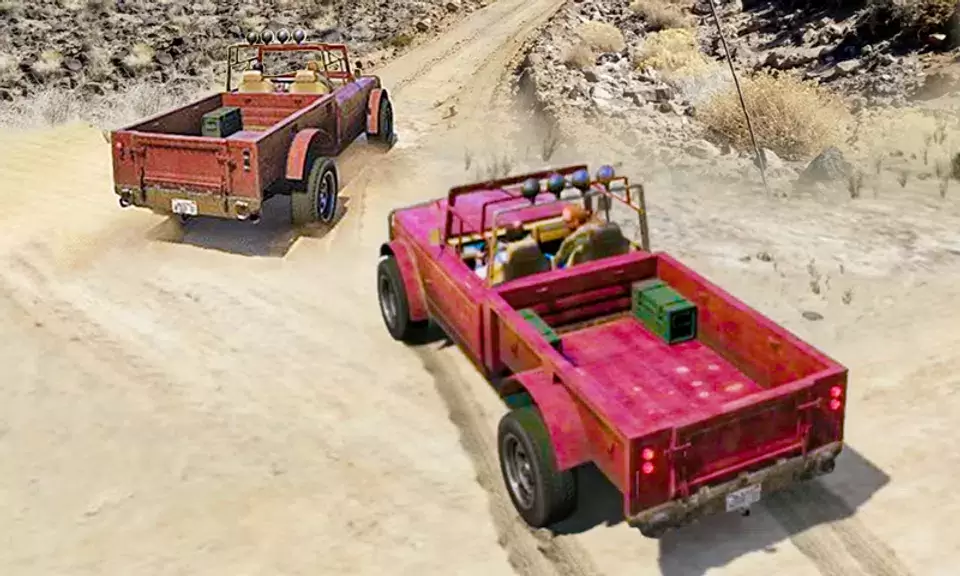 Offroad Pickup Truck Simulator ภาพหน้าจอ 1