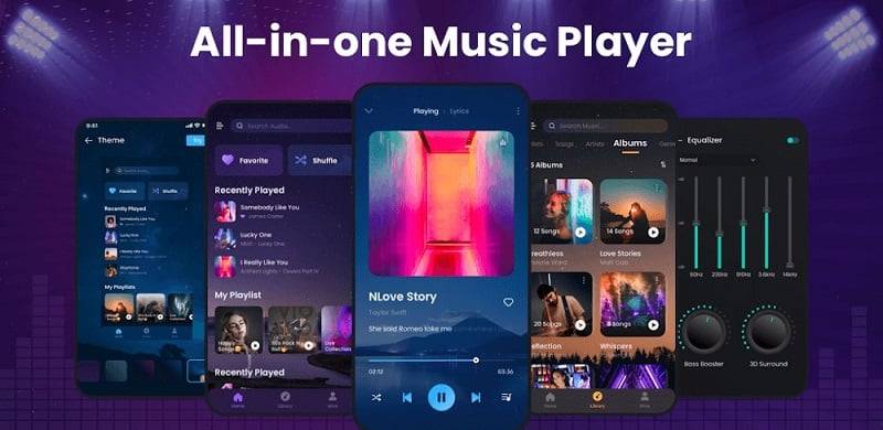 Offline Music Player: My Music Скриншот 1