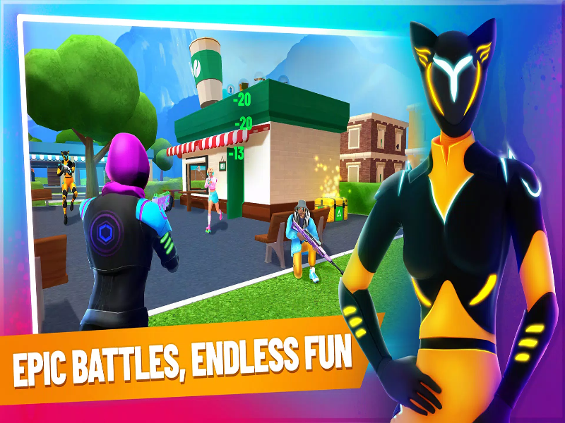 Power Zone Battle Royale 1v1 Screenshot 1