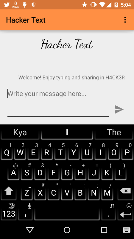 Hacker Text Generator Tangkapan skrin 2