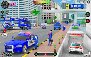 Schermata Police Cargo Transport Games 4