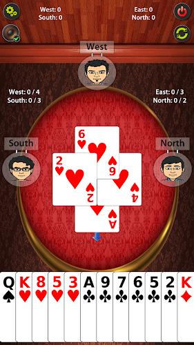 Call Bridge Card Game Zrzut ekranu 3