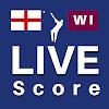 ENG vs WI Live Cricket Score