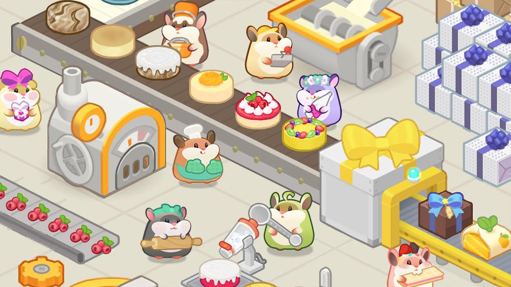 Hamster cake factory Mod 스크린샷 1