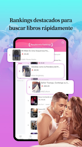 RosaNovela-leer novela libro应用截图第3张