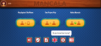 Mancala Online Strategy Game Captura de tela 1