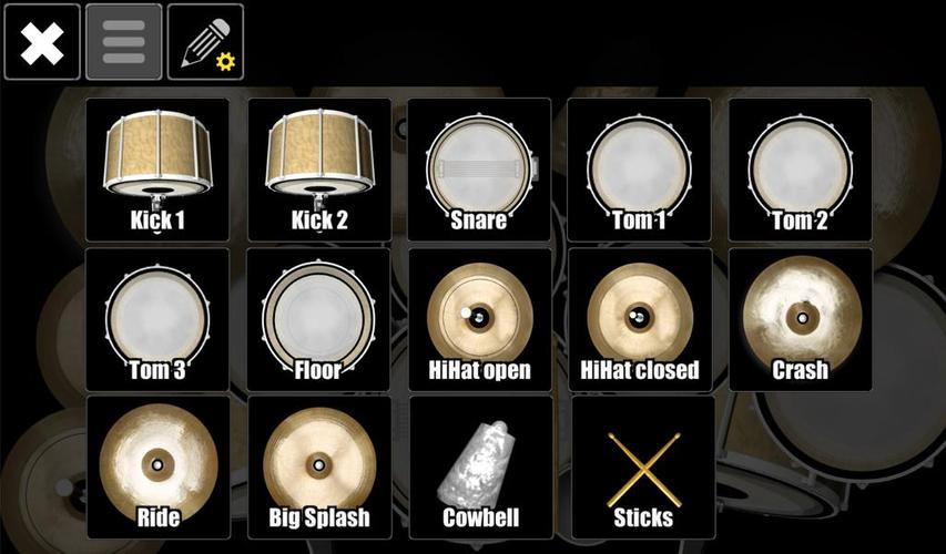 Drums real kit Captura de pantalla 4