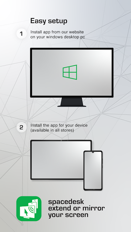 spacedesk - USB Display for PC 스크린샷 1