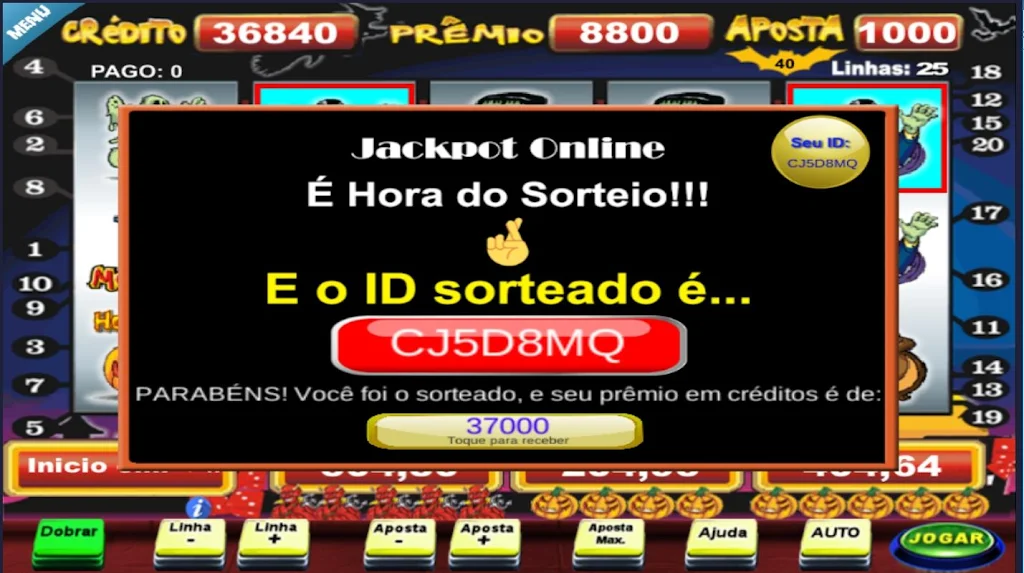 Halloween Caça Niquel Slot Screenshot 2