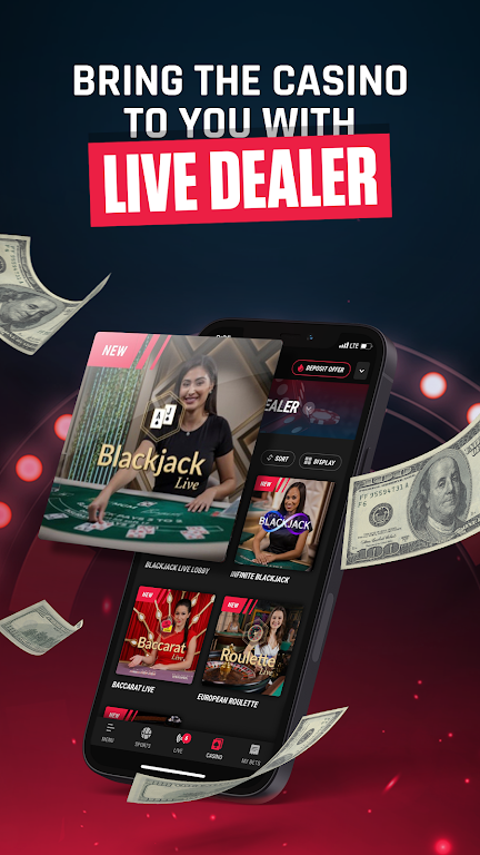 PointsBet NJ Online Casino Captura de pantalla 3