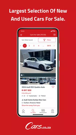 Cars.co.za Screenshot 3