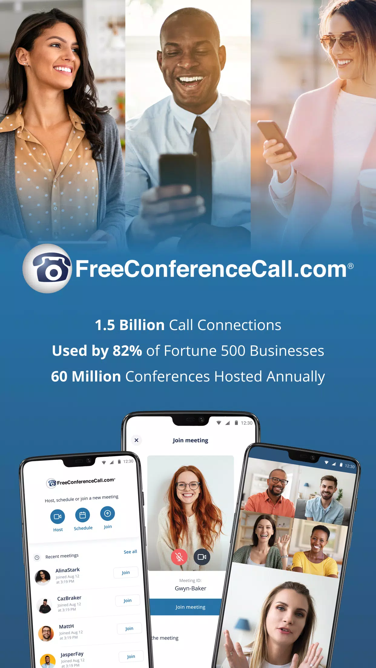 Free Conference Call Ekran Görüntüsü 1